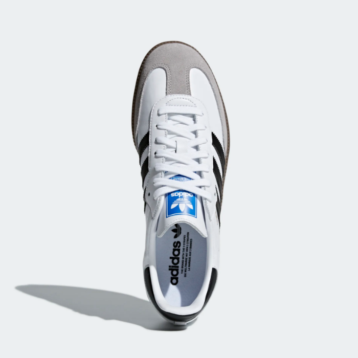 White and 2025 black adidas