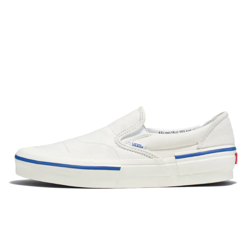 Rainbow colored slip on on sale vans