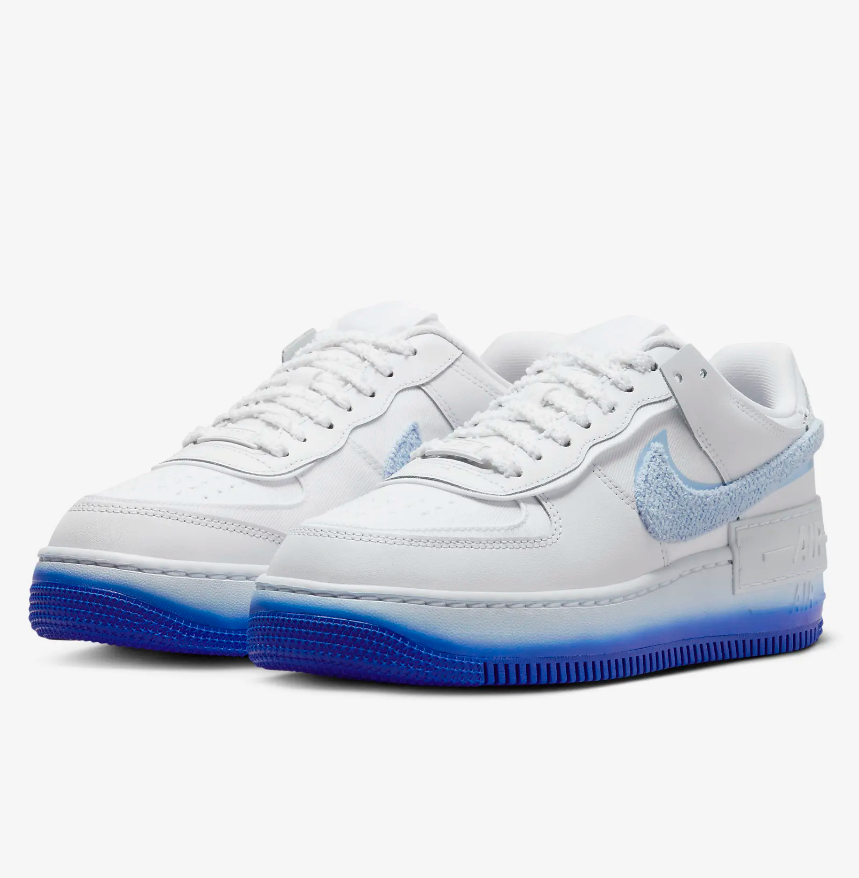 Air force 1 hot sale fuzzy swoosh