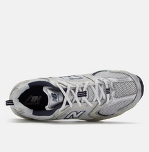 Load image into Gallery viewer, NEW BALANCE 530 MR530KA Silver Metallic Summer Fog Navy Unisex (LF)