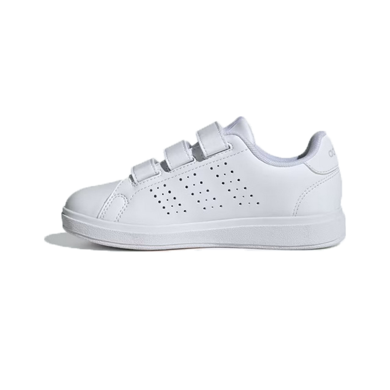 adidas gazelle silver green womens Leftfoot - adidas - Advantage Base 2.0 - White School Shoes