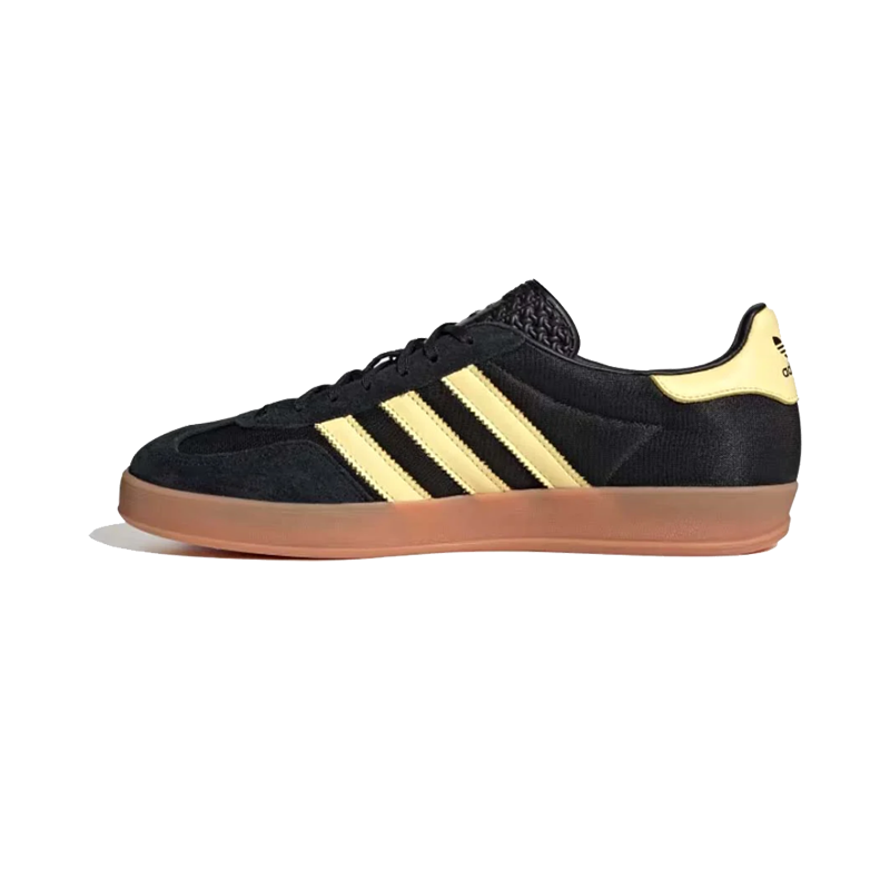 Leftfoot - adidas - Gazelle Indoor - Black/Yellow