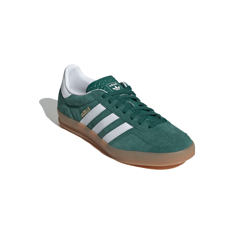 adidas gazelle silver green womens Leftfoot - adidas - Gazelle Indoor - Collegiate Green