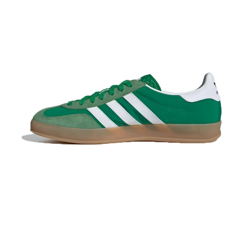 adidas gazelle silver green womens Leftfoot - adidas - Gazelle Indoor - Green/Cloud White