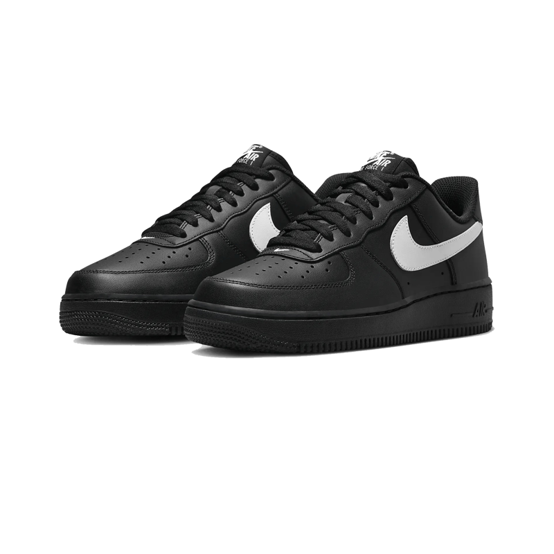 Leftfoot - NIKE - Air Force 1 '07 - Black/White - Unisex [FZ0627