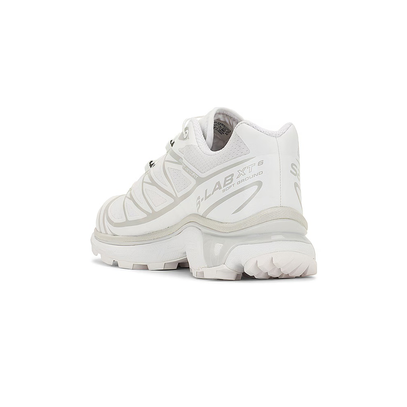 Leftfoot - SALOMON - XT-6 - White/Lunar Rock - Unisex [412529
