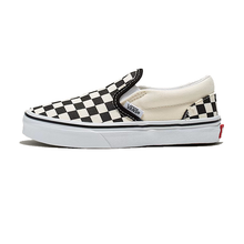 Load image into Gallery viewer, VANS - Classic Slip On - Checkerboard - Black/White - Kids