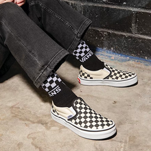 Load image into Gallery viewer, VANS - Classic Slip On - Checkerboard - Black/White - Kids