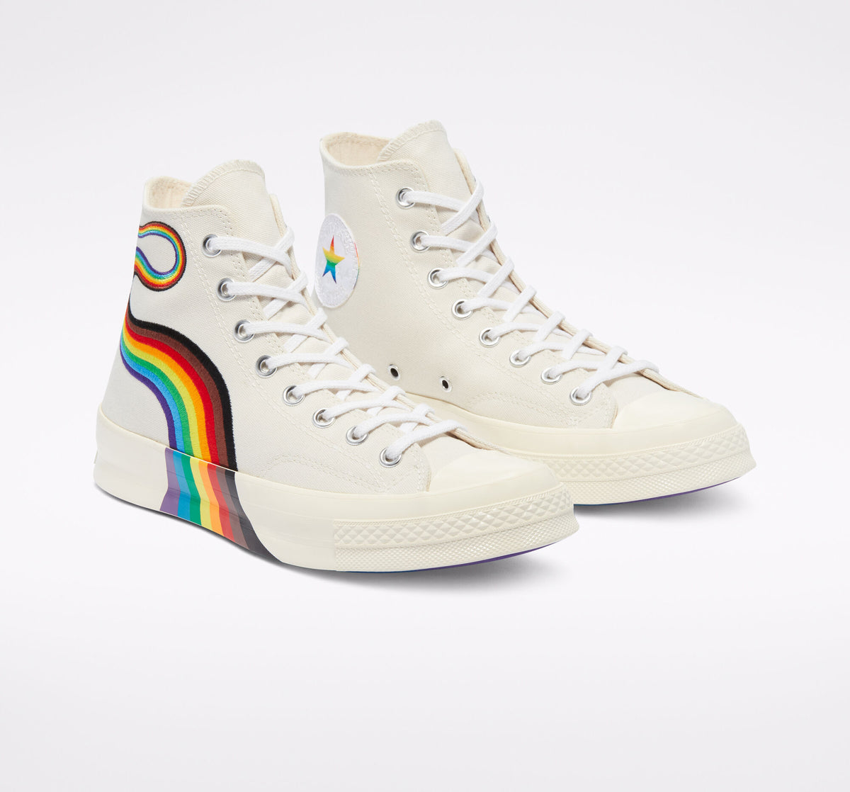 Rainbow converse sneakers sale