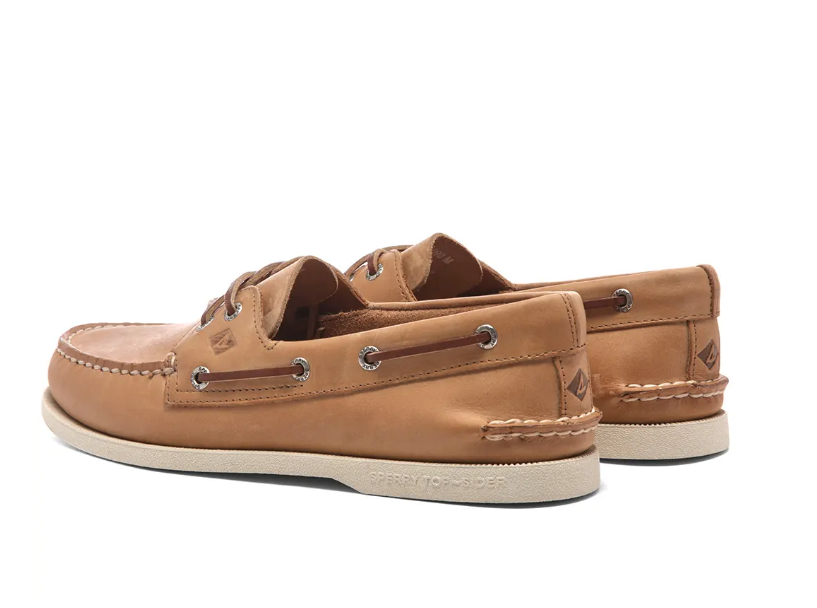 SPERRY AUTHENTIC ORIGINAL BOAT SHOE OATMEAL leftfoot