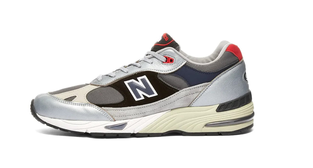 NEW BALANCE M991 MADE IN ENGLAND M991SKR Silver Black