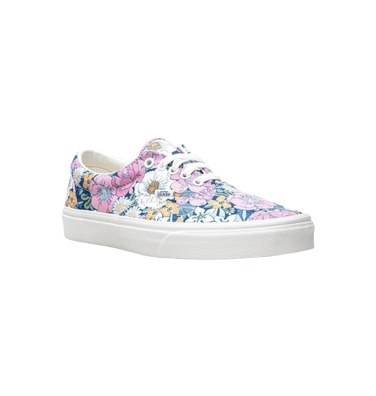 Vans on sale floral era