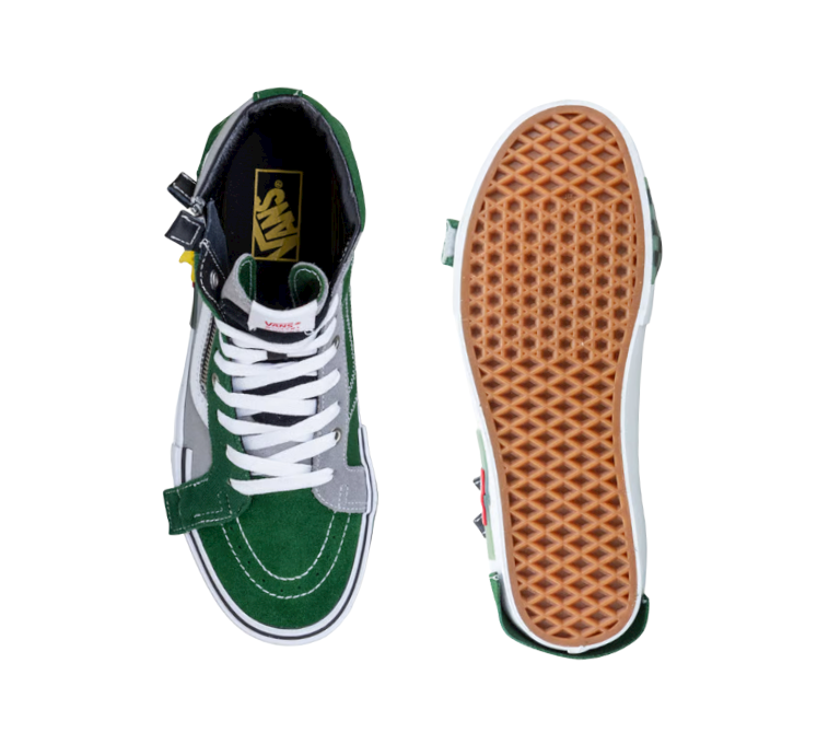 VANS Sk8 Hi Reissue Cut and Paste Greener Pastures Unisex (LF