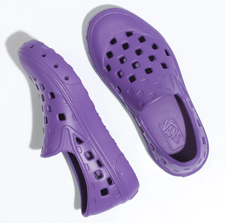 VANS Slip On Trk Tillandsia Purple Kids LF leftfoot
