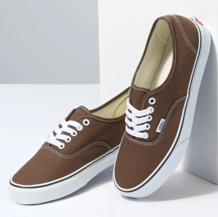 Authentic top vans brown