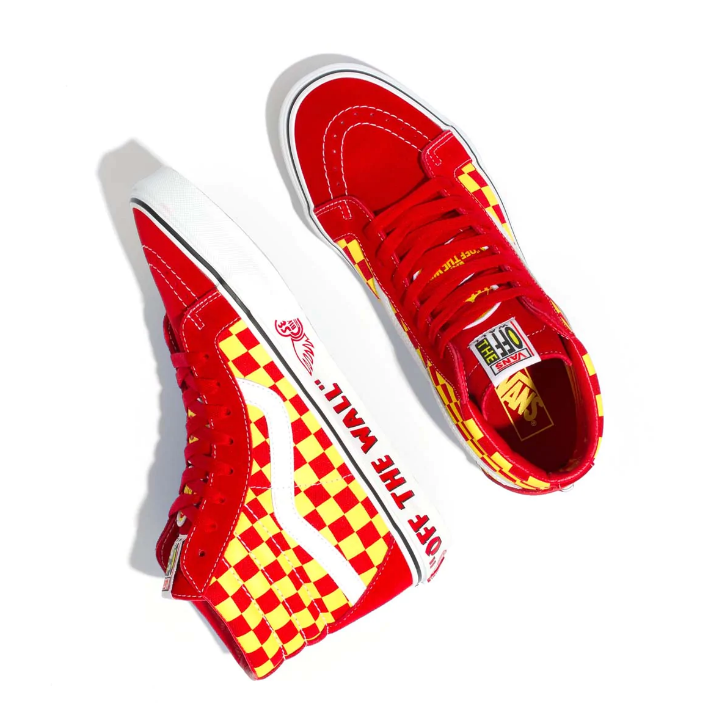 Red 2025 vans pro