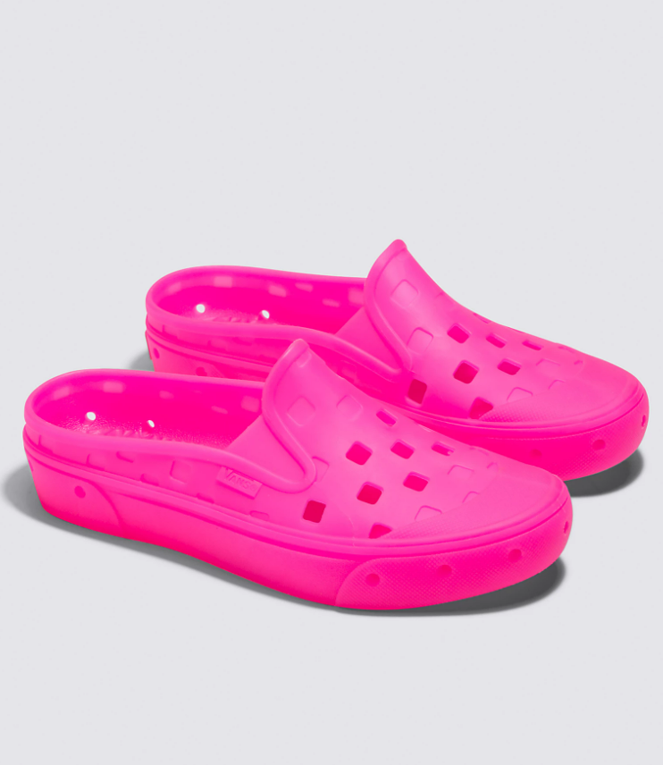 Girls hot pink on sale vans