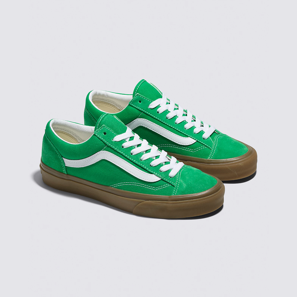 VANS Style 36 Gum Green Unisex LF leftfoot