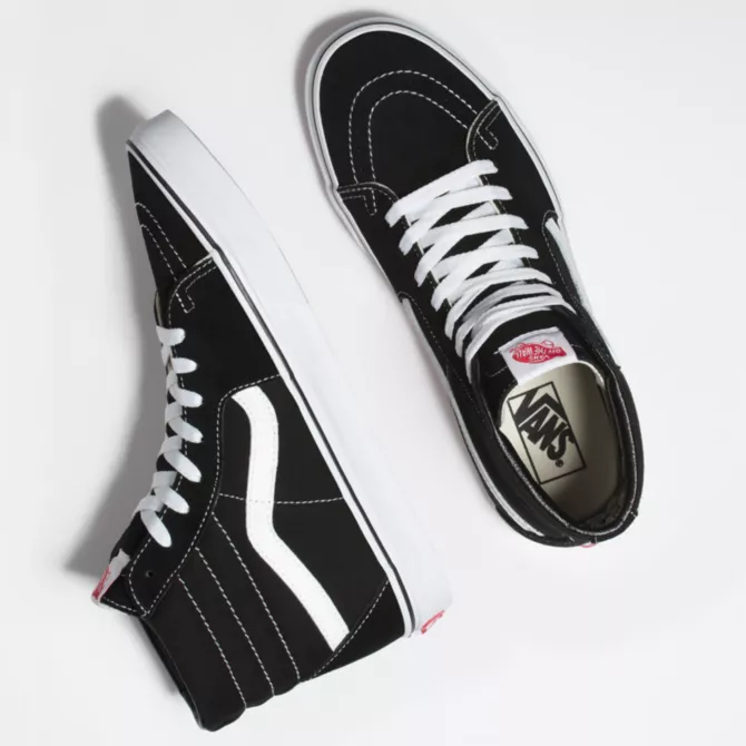 All black 2025 high vans