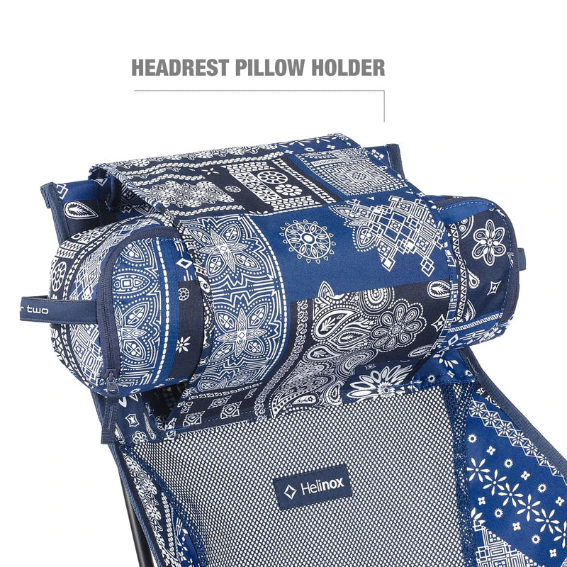【Helinox★】 Helinox Chair Two Blue Bandanna Quilt Chair_Two_Cobalt_2024_-1-