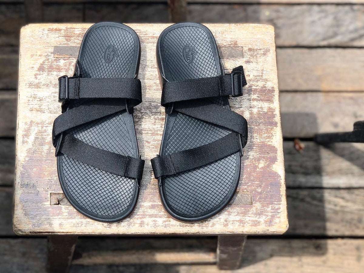 CHACO LOWDOWN SLIDE MENS BLACK JCH107123