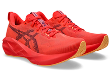 Load image into Gallery viewer, ASICS - Novablast 5 - Flash Red/Edo Purple  - Men&#39;s [1011B974 600]