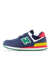 Load image into Gallery viewer, NEW BALANCE PV574CT Blue Velcro Kids (LF)