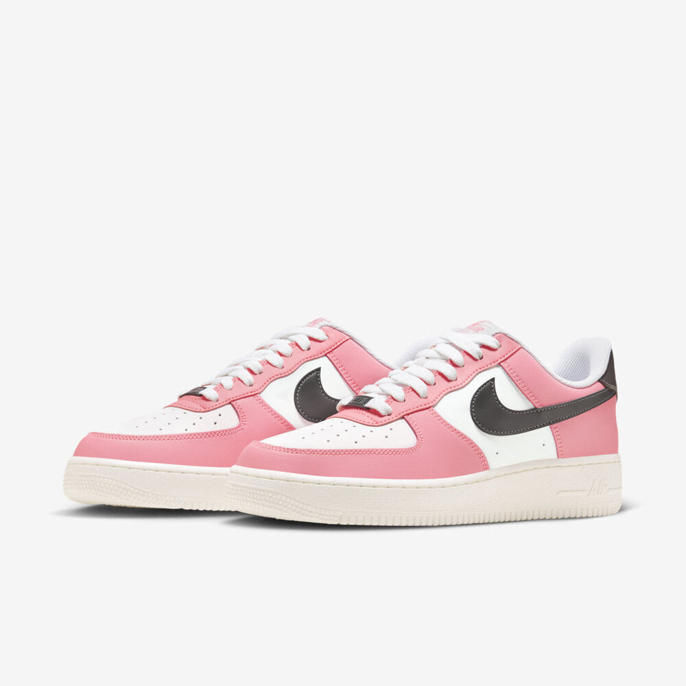 pink and white nike air force