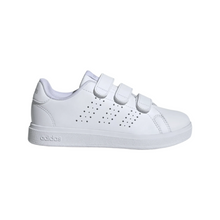 Load image into Gallery viewer, adidas Advantage Base 2.0 White School Shoes IE9020 Kids (LF)