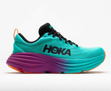 HOKA M Bondi 8 1123202 EQB Electric Aqua Black Men (LF)