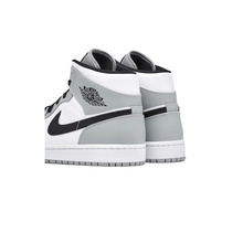Load image into Gallery viewer, NIKE - Air Jordan 1 Mid - Lt Smoke Grey/Black/White - Men's [554724 092]