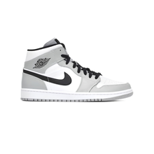 Load image into Gallery viewer, NIKE - Air Jordan 1 Mid - Lt Smoke Grey/Black/White - Men's [554724 092]