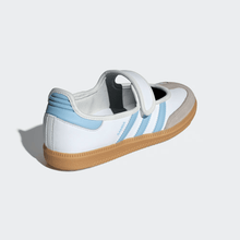 Load image into Gallery viewer, adidas - Samba Jane J - Cloud White/Sky - Kids [JP9545]