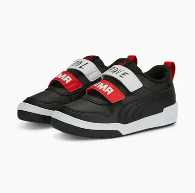 PUMA Multiflex Brand Love Velcro PS Kids 389764 02 Black (LF)