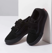 Load image into Gallery viewer, VANS Old Skool V Black/Black Kids (LF)