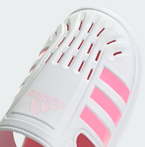 adidas Water Sandals C Kids H06320 Cloud White Pink (LF)