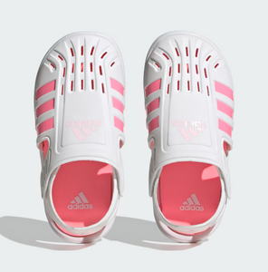 adidas Water Sandals C Kids H06320 Cloud White Pink (LF)
