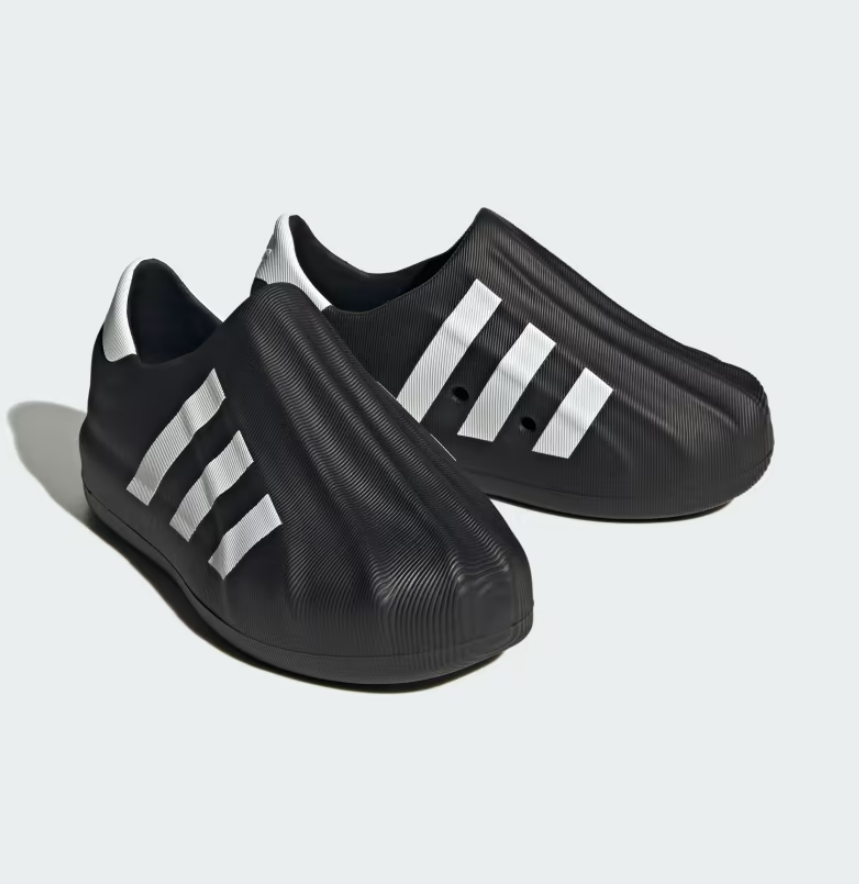 Adidas black and white superstar outlet junior