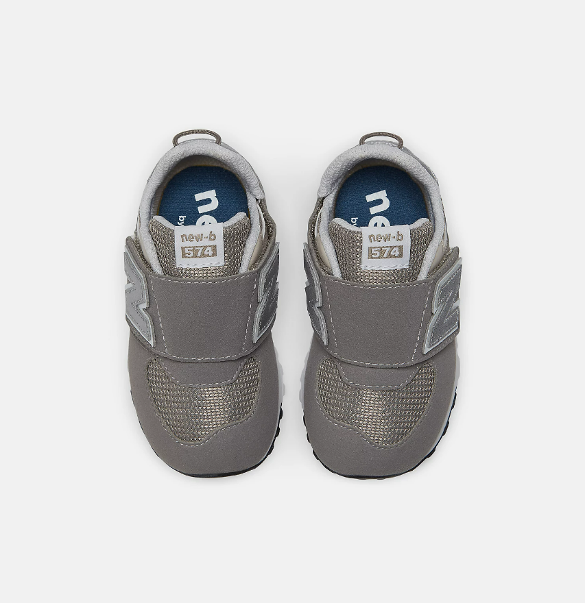 NEW BALANCE NW574GR Rain Cloud Silver Metallic Infant LF