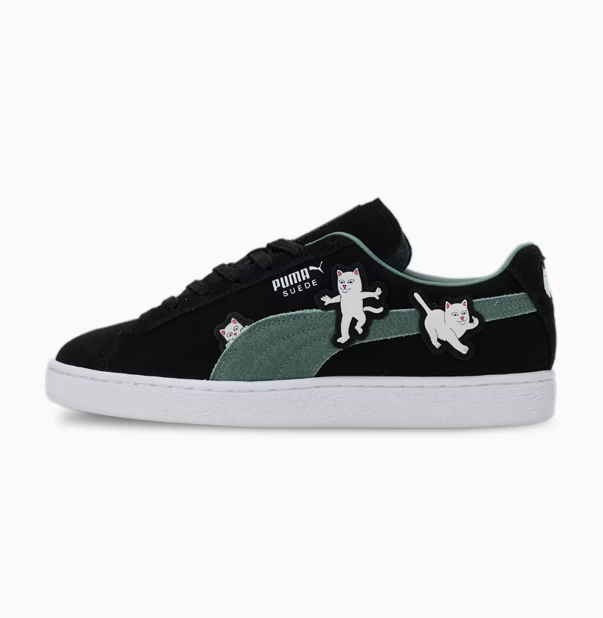 Puma suede 2025 classic+ black
