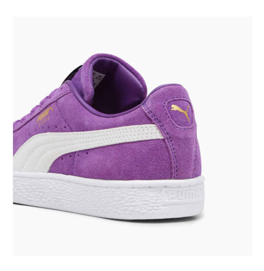 Purple suede pumas best sale men's