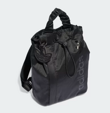Load image into Gallery viewer, adidas Satin Mini Bucket Backpack Black IB9046 (LF)