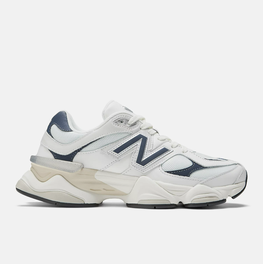 NEW BALANCE U9060VNB White Navy Sea Salt Unisex LF leftfoot
