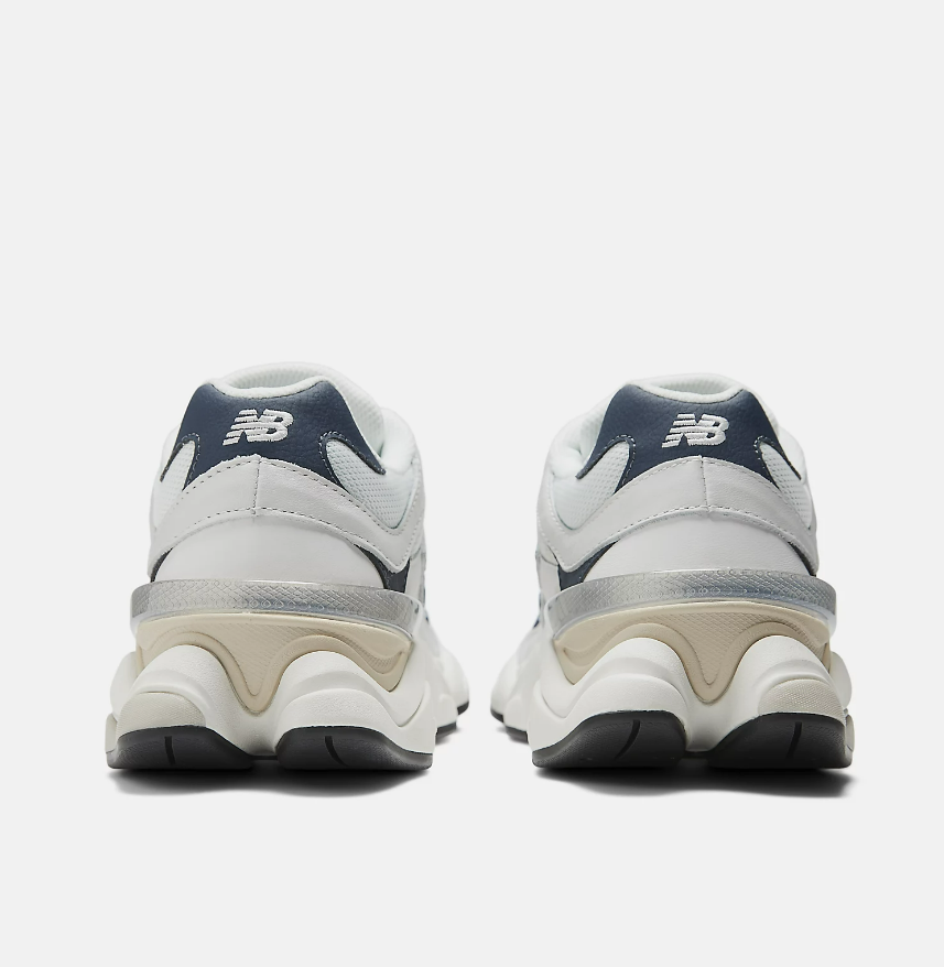 White and 2025 navy new balance
