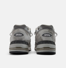 Load image into Gallery viewer, NEW BALANCE MADE IN UK 991 M991PRT PIGMENTED WASHED GREY MENS