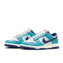 Load image into Gallery viewer, NIKE W Dunk Low Teal Nebula Deep Royal Blue FQ6870 141 Womens (LF)