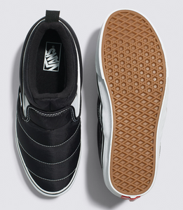 VANS Slip On Mid Black White Unisex (LF)