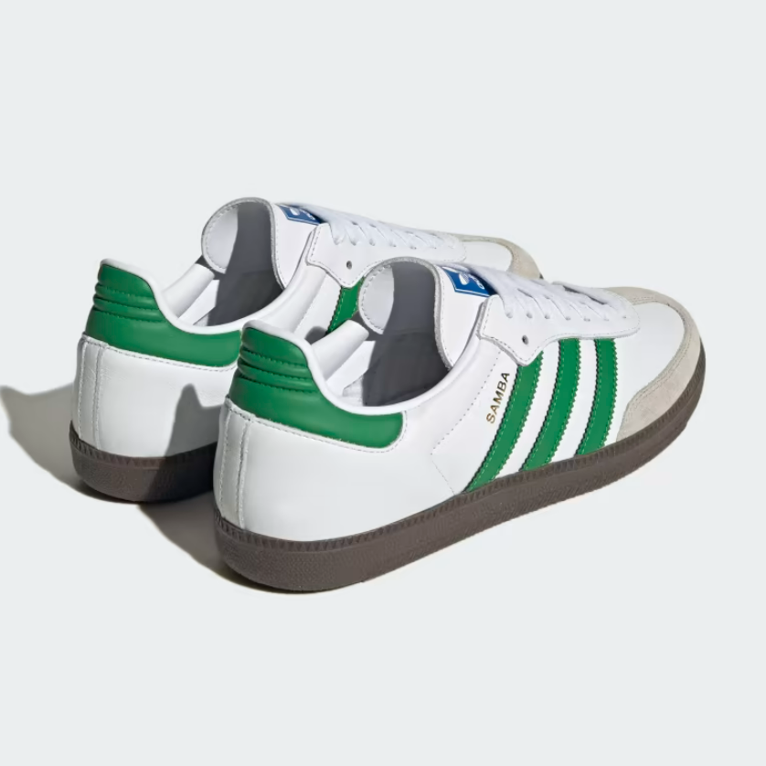 White and green best sale sambas