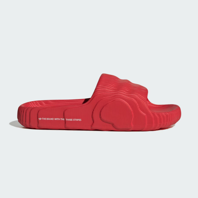 Adidas adilette sandals red sales