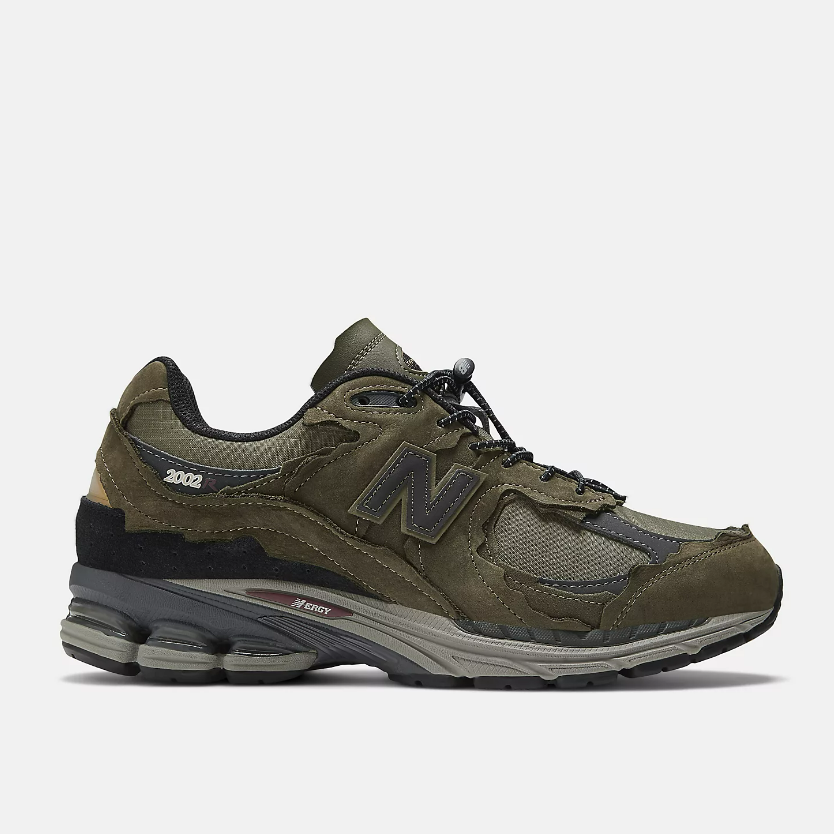 NEW BALANCE 2002RD M2002RDN Dark Moss Blacktop Covert Green Unisex ...